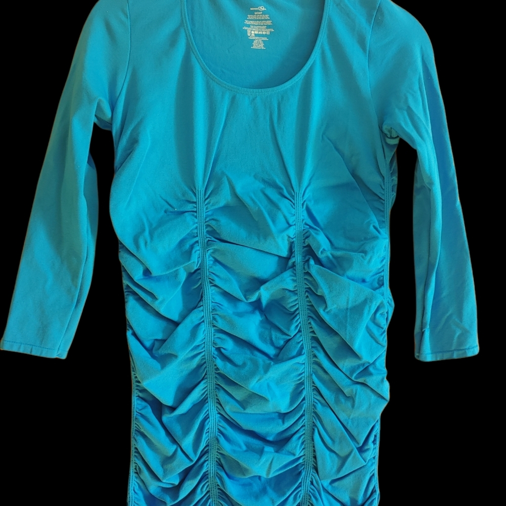 Rhonda Shear rouched top